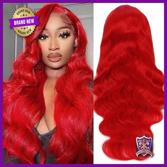 Human Hair Lace Front Wig 22 Inch Body Wave 200 Density Pre Plucked